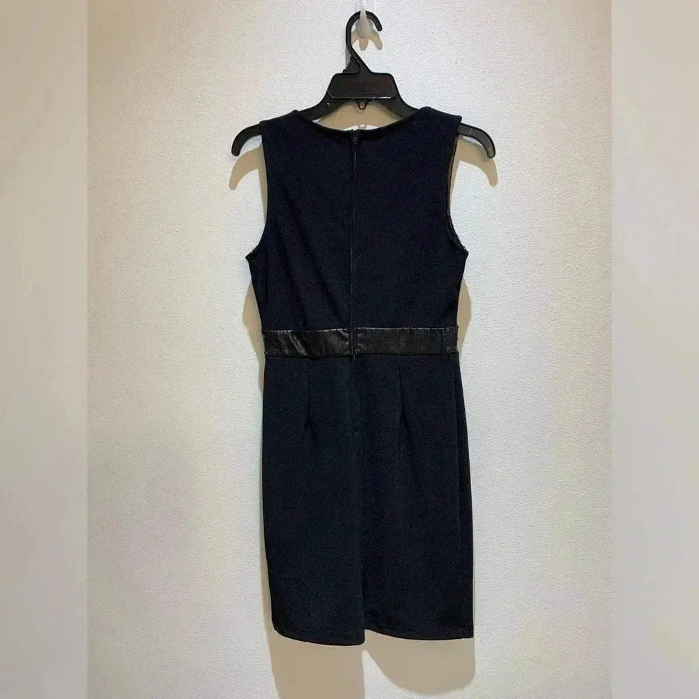 JustFab Lexie Bodycon Dress Casual Black Size L - Picture 5 of 15